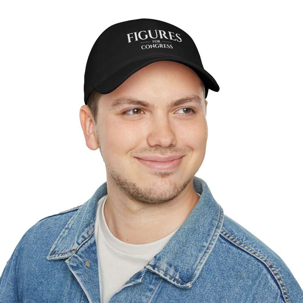 Figures Baseball Hat, Black